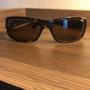 Ray-Ban Polarized Tortoise Shell Sunglasses